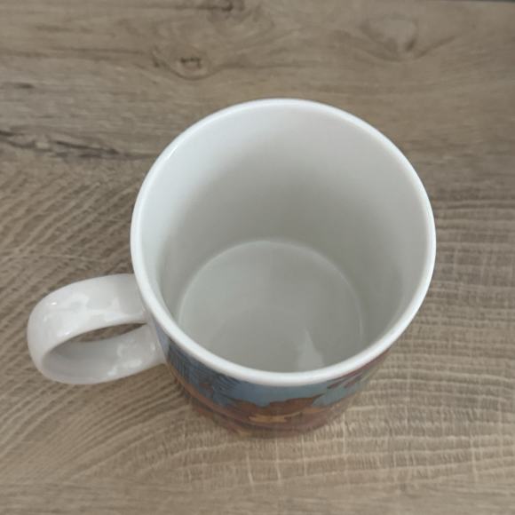 Starbucks Mug 2016 Okinawa Coffee Tea Collector Fu Dog Shisa Lion Flowers - Picture 8 of 9